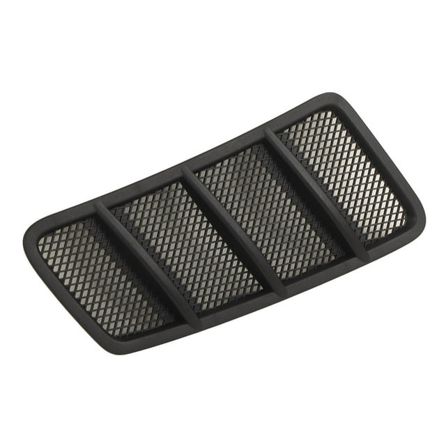 Grille de Capot, Installation Simple Résistant à l'Abrasion Couverture Anti-Rayure de l'Évent de Capot Non Fading Stable pour les Accessoires Extérieurs de Voiture Droite 1668800205
