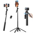 thumbnail image 1 of Trípode para teléfono K&F CONCEPT 71 con palo para selfies y asa estabilizadora, 1 of 9