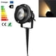 thumbnail image 1 of Advancent EE. UU. Enchufe 10W COB LED Luz de césped Jardín Reflector Lámpara de luz con punta para patio Patio Camino Lámpara de foco Impermeable Iluminación y accesorios Advancent HA015649-00, 1 of 6