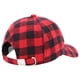 thumbnail image 1 of Moda hombres mujeres gorra de béisbol a cuadros visera sombrero ajustable deportes al aire libre sombrero para el sol, 1 of 5