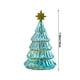 thumbnail image 3 of Adorno navideño de cristal | Luz nocturna luminosa | Decoración navideña de cristal verde | Decoración navideña para el hogar, 3 of 5