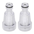 thumbnail image 1 of koolsoo oshhni 2 x Plastic Water intake transparent Water Inlet for Gardening Hoses, 1 of 9