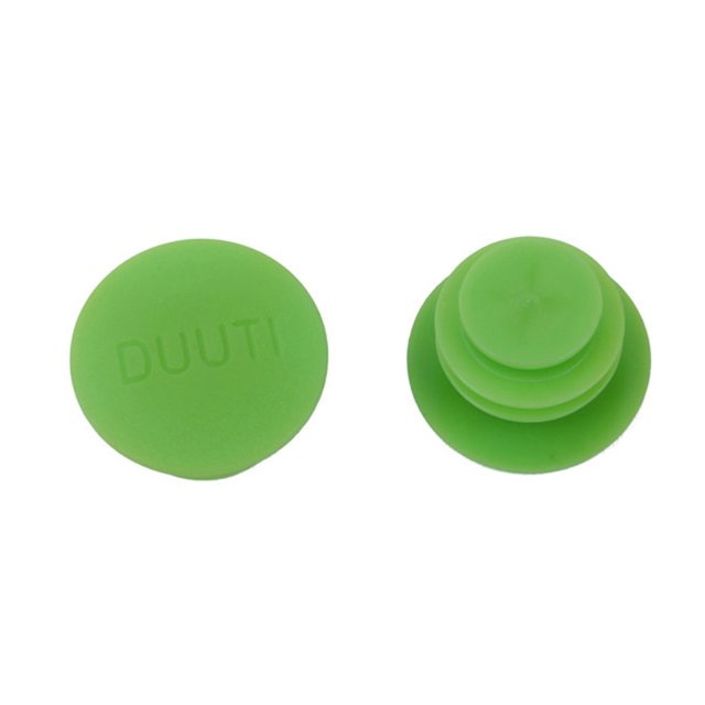 BIKE HANDERBAR LA BARRA DE END GAPS PE EXQUISITO Obras de trabajo anti-polvo Capítulo a prueba de la prueba para la bicicleta de montaña de carretera La mayoría de las bicicletas Green 2 Pack sidaley OD003475-01