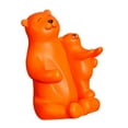 thumbnail image 2 of GUOOL Creative Bear Storage Rack Statue Animal Champagne Holder Decorative Sculpture Orange, 2 of 9