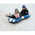 thumbnail image 4 of Pathfinder 61" Inflatable Unisex Double Snow Tube with fun winter graphics, 4 of 5