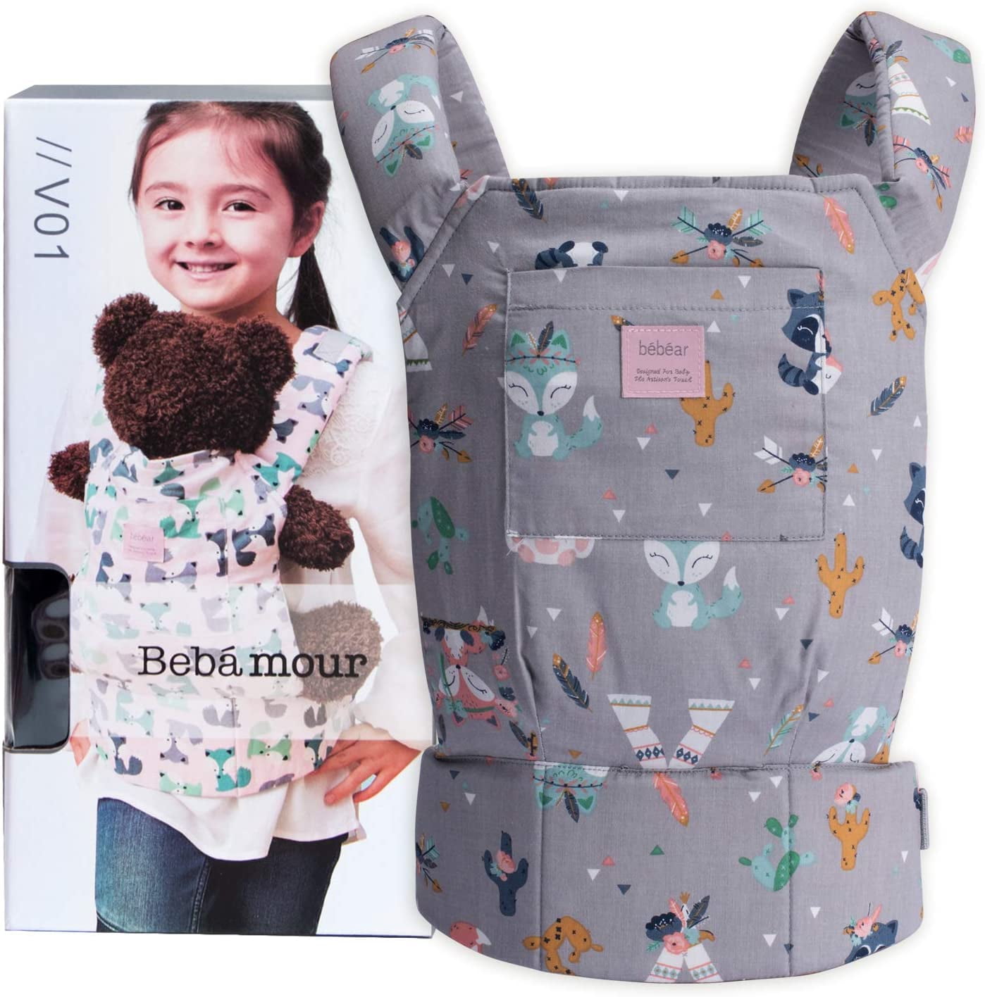 Bebamour Doll Carrier Original Reborn Baby Doll Carrier for Doll Toys Doll Carrier for Girls and