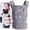 Gray, variant on Bebamour Doll Carrier Original Reborn Baby Doll Carrier for Doll Toys Doll Carrier for Girls and Boys (Green)