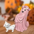 thumbnail image 7 of Ghost Walking Dog Statue, Funny Ghost Walking His Dog for Home Decor, Indoor Halloween Decorations for Office Tabletop, 7 of 7