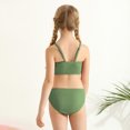 thumbnail image 4 of GYRATEDREAM Girls Two Piece Swimsuits Beach Swimwear Kids Bikini Bathing Suit 2 Piece Swimsuits for 7-8 Years, 4 of 9