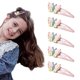 thumbnail image 1 of Pinza de pelo de mariposa tridimensional de resina para mujer, 5 uds., con clips laterales, accesorios para el cabello Y2K, 1 of 5