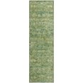 thumbnail image 2 of Addison Rugs Mayfield Premium Machine Washable Transitional Ikat Olive Runner Rug, 2'3" x 7'6", 2 of 5