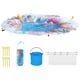 thumbnail image 5 of Piscina portátil nadar piscina inflable, malla para playa, con bolsa de transporte, juego acuático verano, para bebés niños, piscina de vadeo, portátil plegable, material resistente, para, 5 of 9