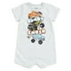 thumbnail image 4 of Conjunto para Bebés Niños Monster Jam: Mameluco y Sombrero Tipo Bucket Gris 24 Meses, 4 of 6