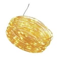 thumbnail image 3 of Guirnaldas De Luces Solares, Luces De Hadas Solares, Flexibles, Multifuncionales, 8 Modos, Alambre De Cobre De 16,4 Pies Para Césped Para Jardín, 3 of 8