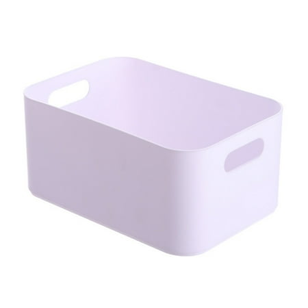 

Small Pantry Storage Bins Plastic Storage Bins with Handles for Kitchen Bathroom