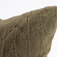 thumbnail image 3 of HOWARD ELLIOTT ANGORA Pillow Throw 20x20 Moss Green Polyester Faux Fur Down, 3 of 4