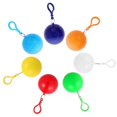thumbnail image 3 of Ball Poncho 7Pcs Assorted Color Disposable Rain Coat for Outdoor with Disposable Convenience, 3 of 4