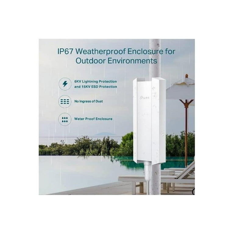 TP-LINK 屋内外対応Wi-Fi EAP610　OUTDOOR AX1800 TP-Link EAP610-Outdoor WiFi6 AX1800 Gigabit Access Point