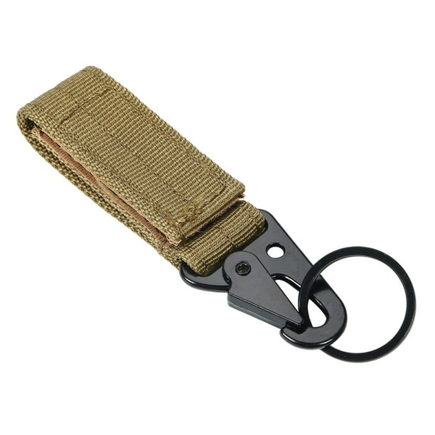 Mosquetón para acampar al aire libre, correas de nailon para colgar al aire libre Mosquetón de correas de nailon Hebilla de correas de nailon para exteriores Experiencia incomparable