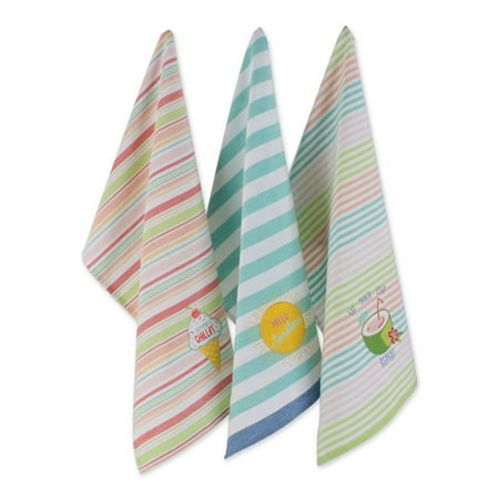 

Summer Fun Embellished Dishtowel - Set of 3