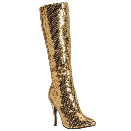 1/2 Sexy Knee High Boot - ELLIE 511-TIN Women's 5