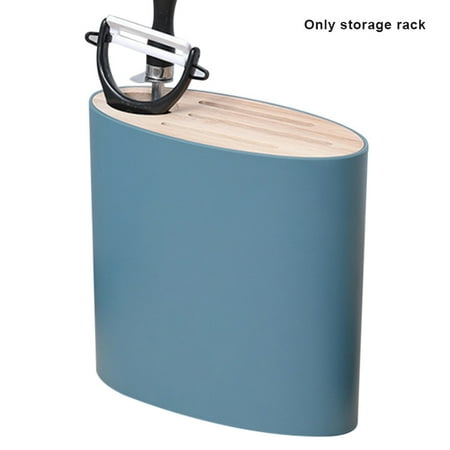 

Multifunctional Kitchen Cutter Holder Knives Storage Rack with a Drain Hole kitchen Supplies New