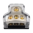 thumbnail image 2 of Bloque distribuidor de tierra de potencia de amplificador de 3 vías/calibre 1x0 en calibre 3x4 apto para accesorio de conexión de amplificador de, 2 of 8