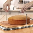 thumbnail image 4 of 10 Piezas Cortador de Pasteles Ajustable de Alambre Niveladores de Cupcakes de Acero Inoxidable Capa Niveladora de Fondant Rebanador DecoracióN para Hornear, 4 of 5