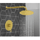 thumbnail image 4 of Regadera redonda 8" con monomando todo en acabado dorado, 4 of 4