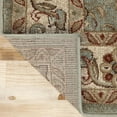 thumbnail image 6 of BNM Floral Scroll Vines Indoor Runner Rug, 2' 6" x 8', Green, 6 of 7