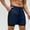Navy(New), variant on PNTUTB Men's Summer Casual Solid Color Quick Dry Elastic Drawstring Athletic Loose Comfortable Shorts with Pockets