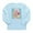 Sky Blue, variant on CafePress - Peppa Pig: Snuggle Time Long Sleeve Infant T Shirt - Long Sleeve Infant T-Shirt