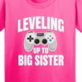 thumbnail image 4 of Inktastic Leveling Up to Big Sister Youth T-Shirt, 4 of 5