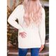 thumbnail image 4 of Suéter de Punto de Larga para Mujer, Otoño 2025, Cárdigan Abierto con Botones, Prenda Exterior Holgada Crema L, 4 of 9