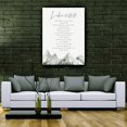 thumbnail image 2 of Bible Verse Posters Luke 4 18-19 Mountain Wall Art For Bathroom Rectangular Canvas Pictures For Bedroom Unframed 12x18 in, 2 of 5