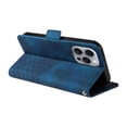 thumbnail image 3 of Funda GANGXUN para iPhone 16 Pro con diseño acolchado elegante, cuero PU, protección total y ajuste preciso, 3 of 5