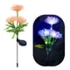 thumbnail image 5 of New Bi'an Flower Lantern [luz Colores] [paquete 2] 2023 Linterna Solar Flores Con Flores Y Tallos Brillantes Linterna Solar Jardín (2PCS), 5 of 9