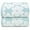 Aqua Blue, variant on Soft Bath Towels 2 Pack, Super Absorbent Shower Towels 27.5x55 Inches, Cute Floral Jacquard Bathroom Set, Cotton, Light Beige