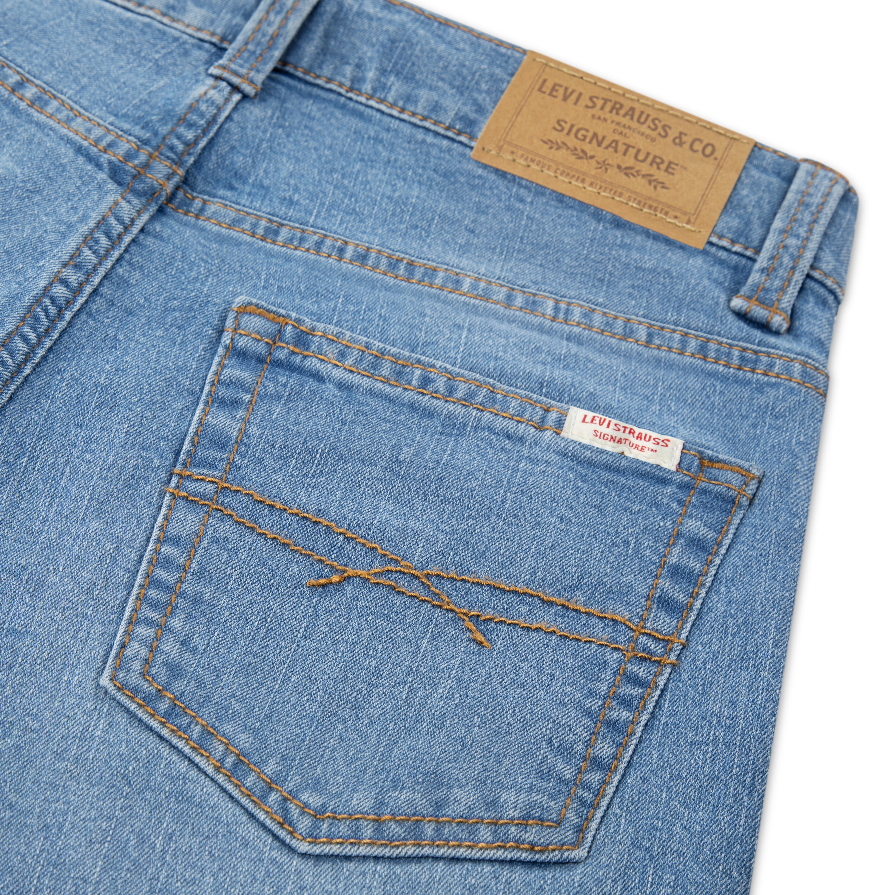 Levi Strauss Signature Boys Slim Fit Jean, Size 4-18