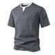 thumbnail image 1 of pstuiky camisetas de hombre, Blusa básica de manga corta con cuello redondo y mangas cortas para hombre camisas casuales para hombre s, 1 of 4
