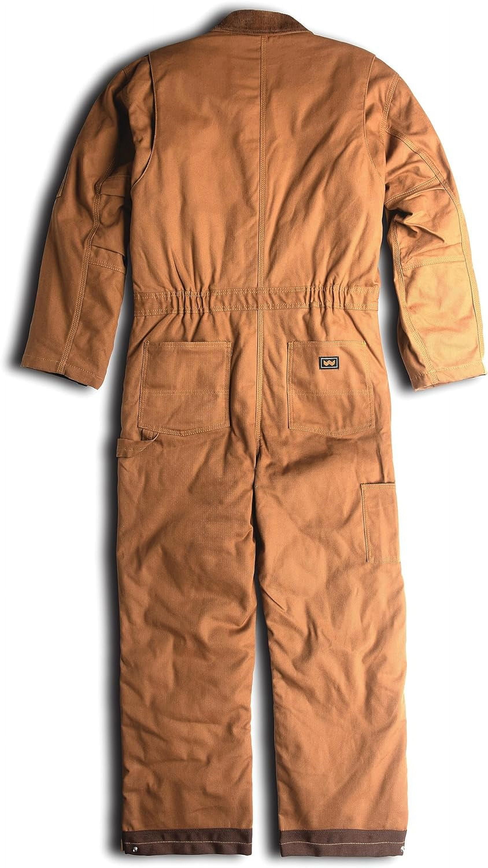 新品 ULTERIOR WASHED DUCK COVERALL Men's Tall Zero-Zone Duck Insulated Coverall - PECAN - LT