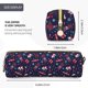 thumbnail image 3 of Fotbe Winter Skiing Snowflakes Estuche para Lápices de Cuero con Estampado, Estuche con Cremallera Resistente, Organizador Compacto y Elegante para Papelería, 3 of 7