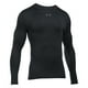 thumbnail image 2 of Camiseta Básica de Compresión Jacquard Under Armour Hombre Negra Grande, 2 of 2