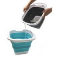 thumbnail image 5 of SAMMART 10L (2.64 gallon) Collapsible Rectangular Handy Basket/Bucket, 5 of 7