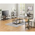 thumbnail image 3 of Ameriwood Home Carter Single Pedestal Desk in Rustic, 3 of 6
