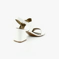 thumbnail image 5 of Naturalizer Vicky Women's Heels Warm White Leather Size 12 W, 5 of 8
