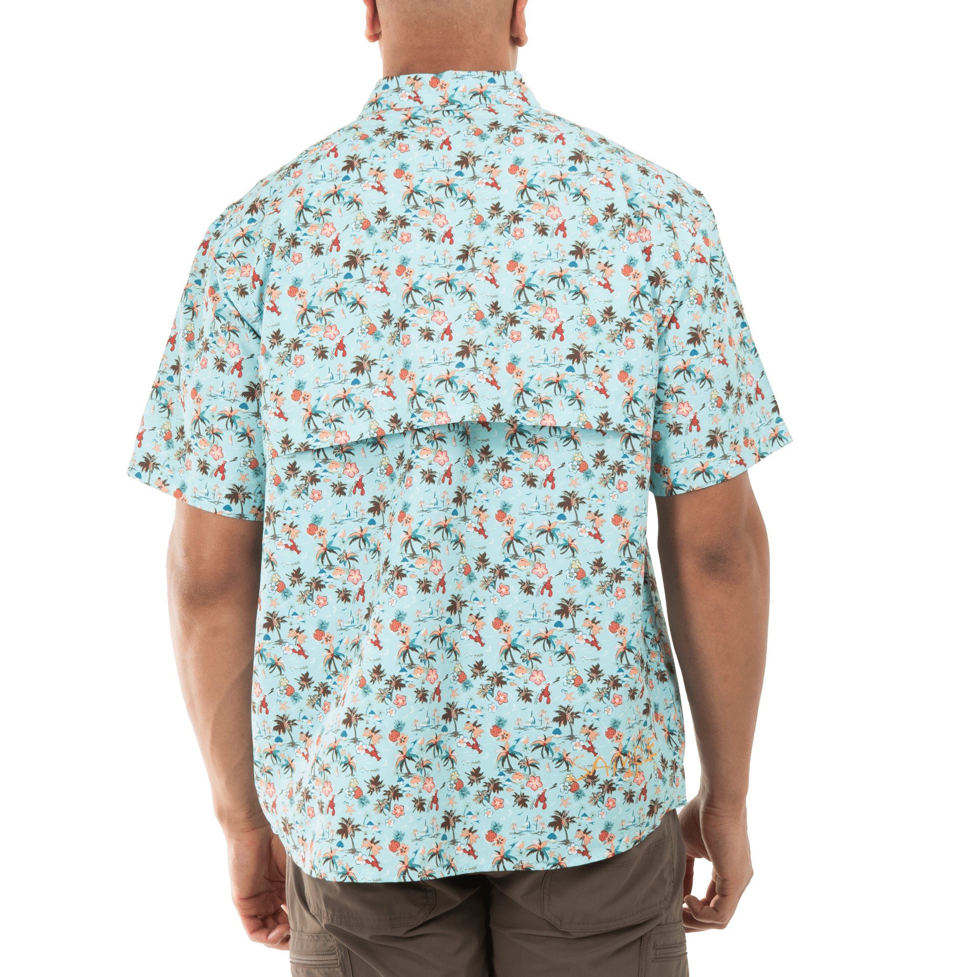 Realtree Men's Beachside Retreat 2XL Short Sleeve Guide Shirt