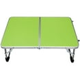 thumbnail image 2 of HOMEMAXS Lightweight Folding Computer Desk with Aluminium Alloy Frame for Camping, Hiking, BBQ, Park, Travel - Portable Green Table, 2 of 6