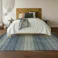 thumbnail image 6 of Addison Rugs Mayfield Washable Transitional Tribal, Diamond Seaglass Rectangle Rug, 2'6" x 3'10", 6 of 6