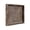 Retro Brown-13" x 13" x 1.6", variant on Octagonal-whitewashed 13" x 13" x 1.6" Wooden Serving Tray for Ottoman, Countertop, Coffee Table